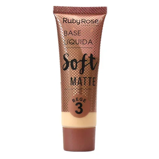 BASE LIQUIDA SOFT MATTE RUBY ROSE TONO 3