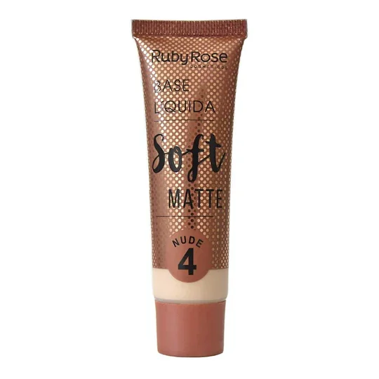 BASE LIQUIDA SOFT MATTE RUBY ROSE TONO 4