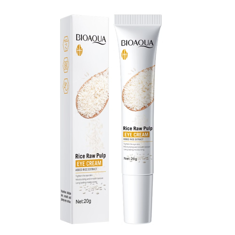 CREMA CONTORNO DE OJOS ARROZ  BIOAQUA