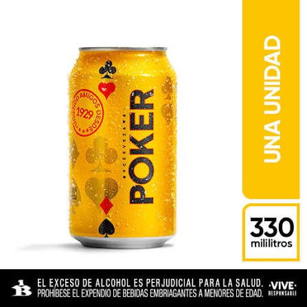 POKER LATA 330 ML