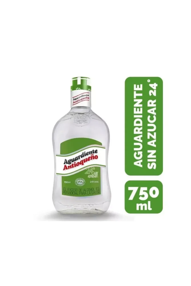AGUARDIENTE VERDE 750ML
