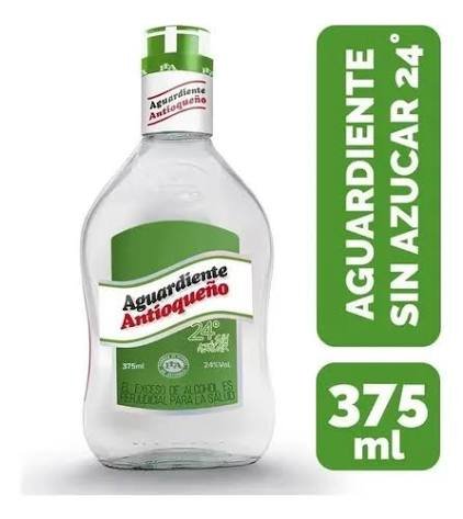 Aguardiente Antioqueño Verde Botella x 375 ml