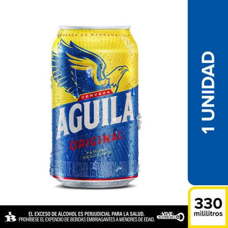 AGUILA ORIGINAL 330 ML LATA