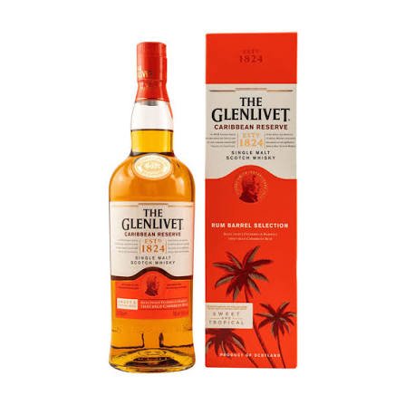 GLENLIVET CARIBBEAN RESERVE ROJA