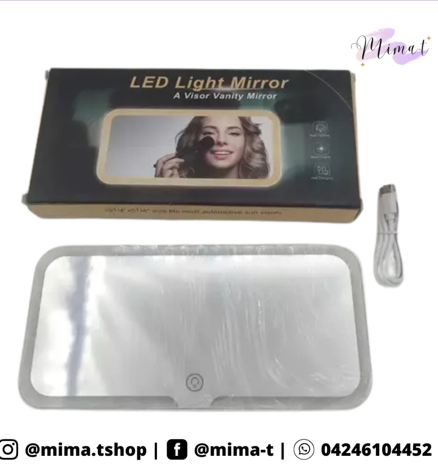 ESPEJO LED PARA CARRO