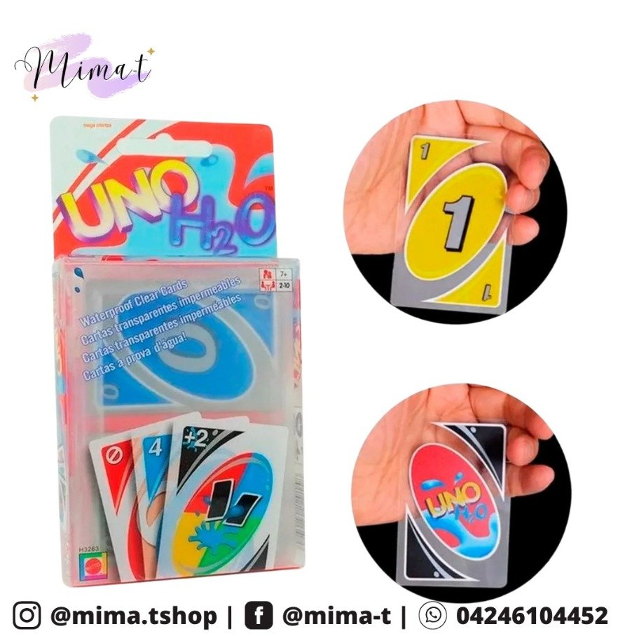 CARTAS UNO H2O
