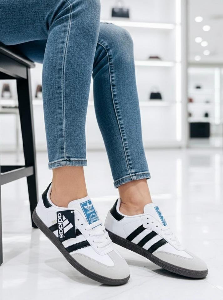 TENI ADIDAS SAMBA BLANCO