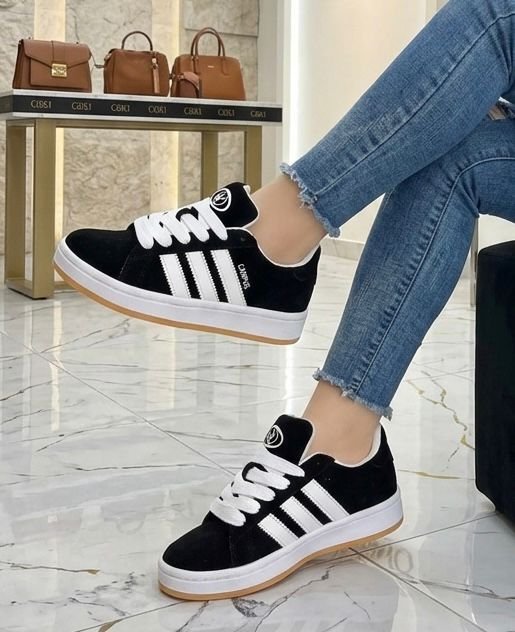 TENI ADIDAS CAMPUS NEGRO