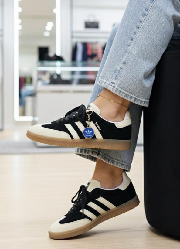 TENI ADIDAS SAMBA NEGRO/LATE PREMIUM