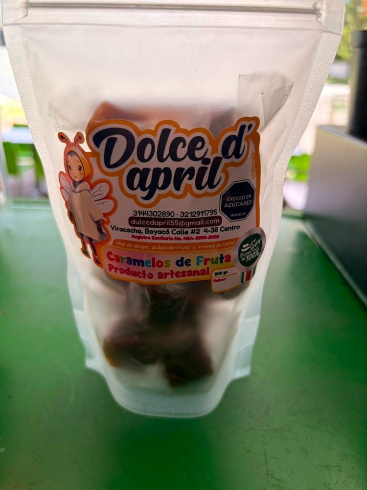 Dolce d'april  fruta (mora,lulo,uchuva,freijoa)X15UND