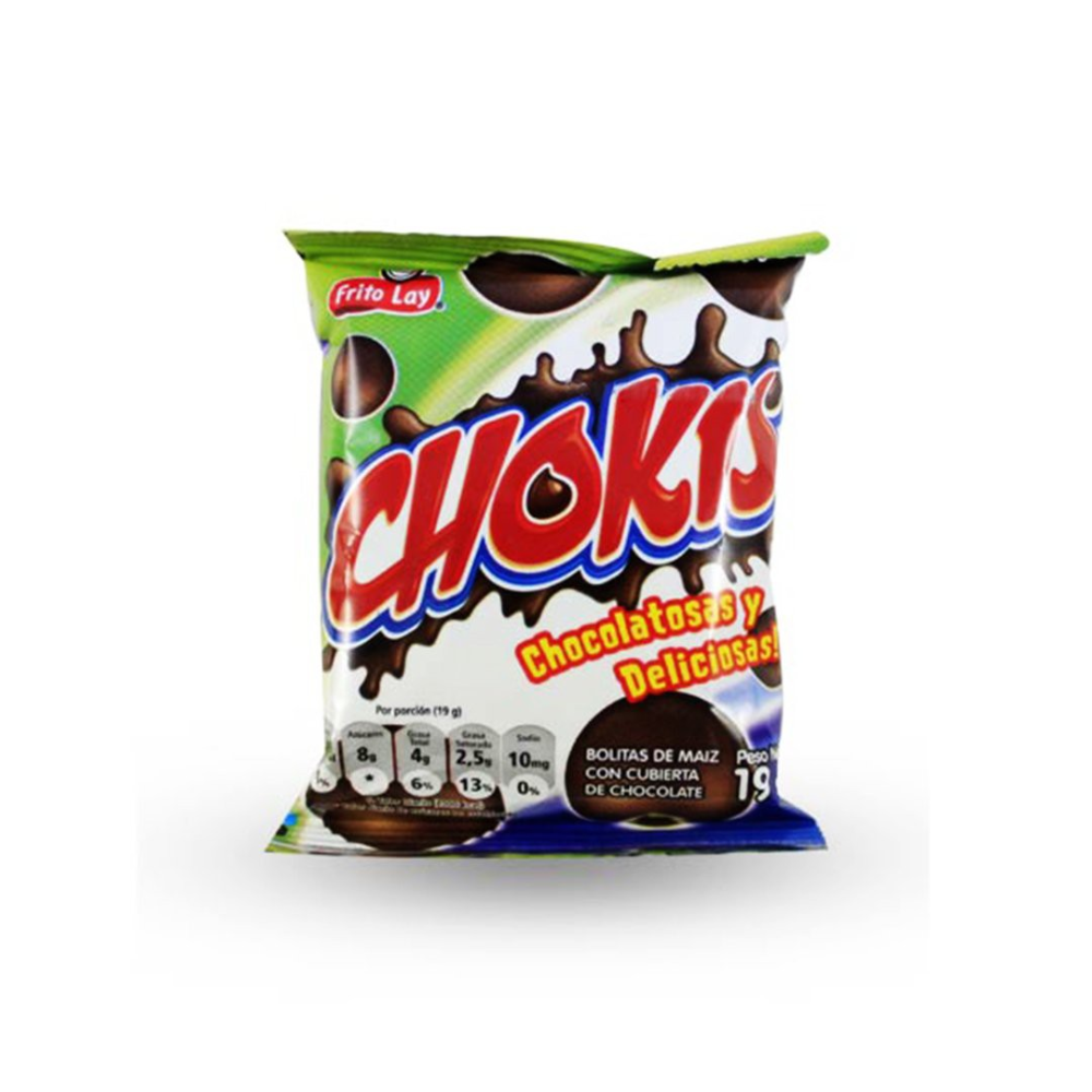 Chokis bolita  chocolatosas X19g