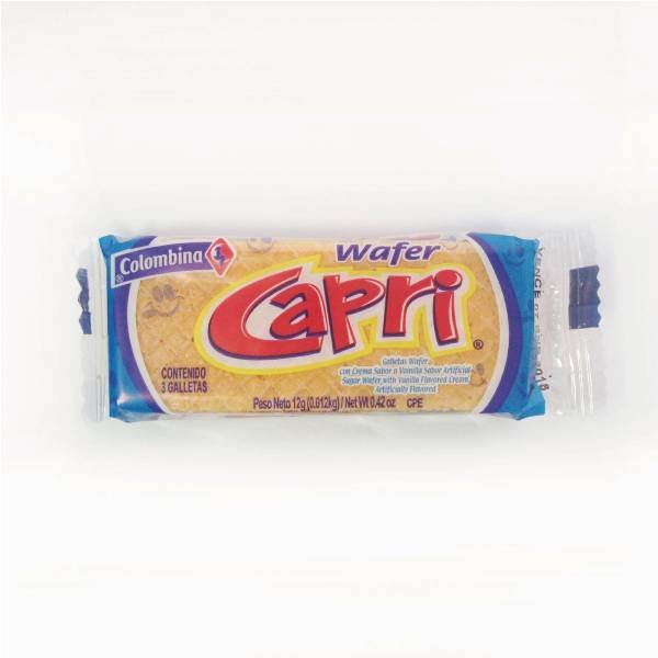 Capry galleta vainilla x1UND