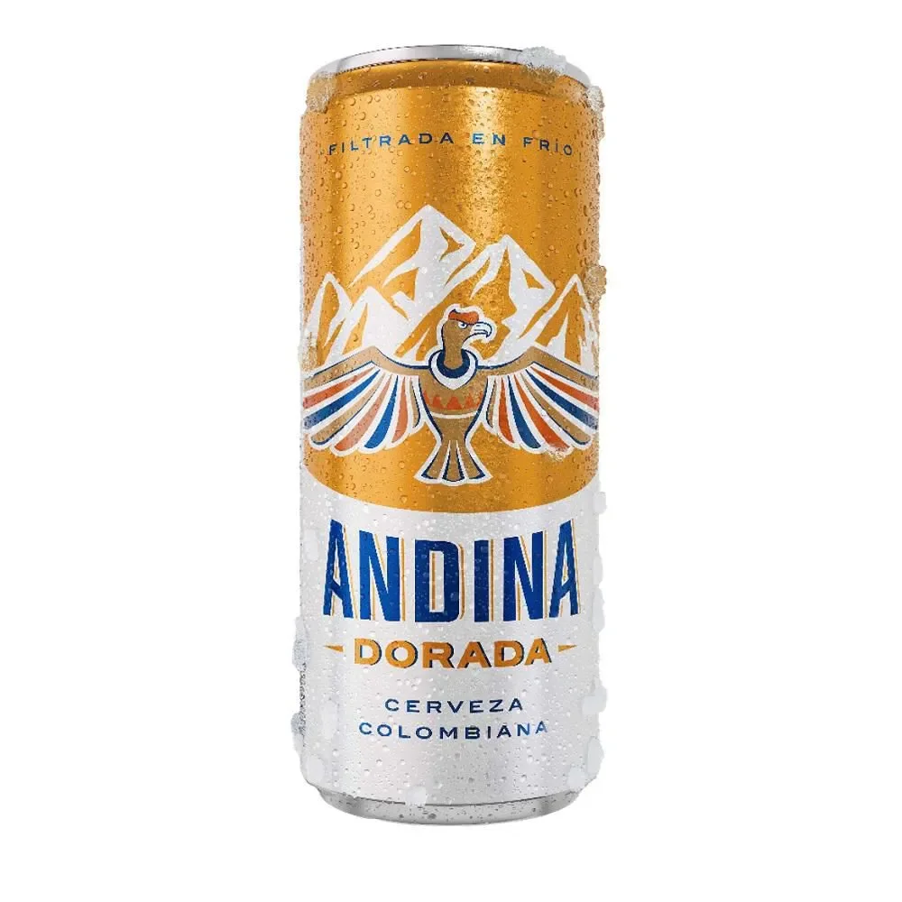 Cerveza  lata andina  doradaX310ml