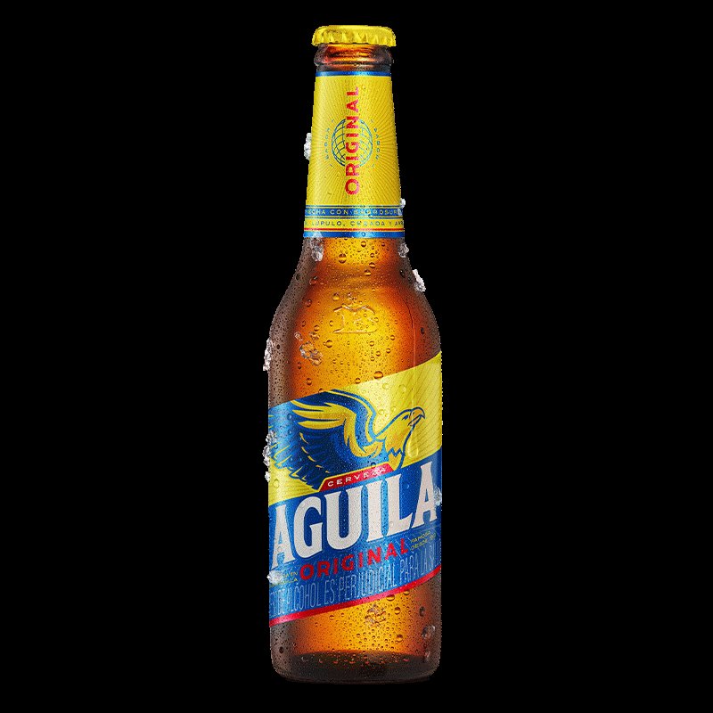 Cerveza águila en botella 330ml