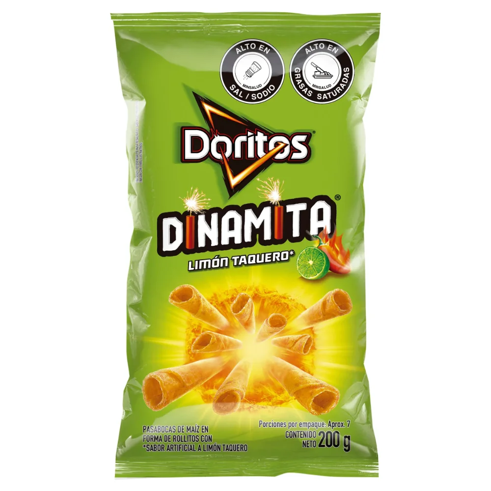 DORITOS DINAMITA  LIMON TAQUERO
