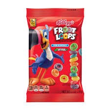 Cereal Froot loops colores