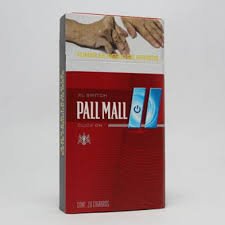 pall mall rojo, personal de 10 unidades