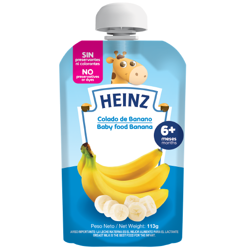Colado heinz banano