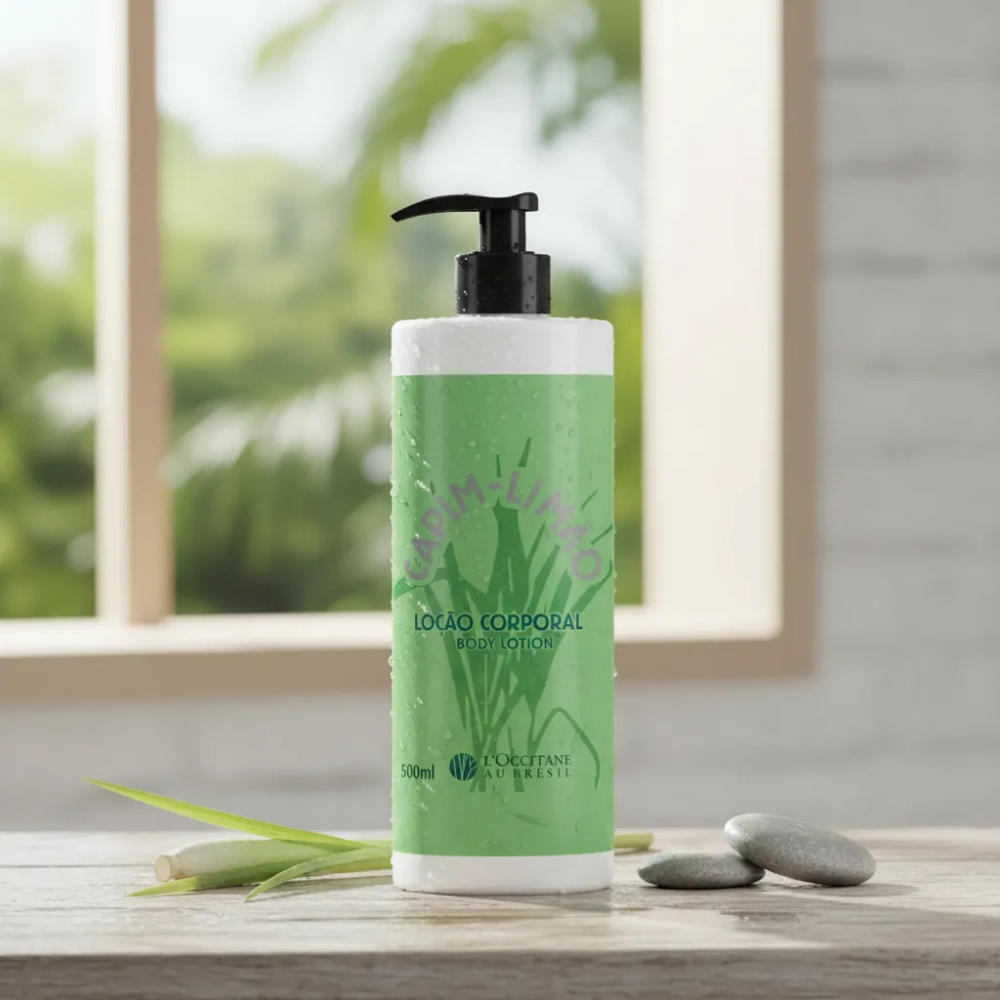 Loção Corporal Capim-limão 500ml Loccitane Au Brésil