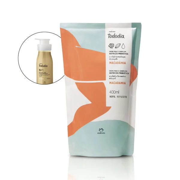 Refil Hidratante Tododia Macadâmia 400ml