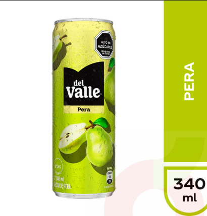 Del valle jugo de pera