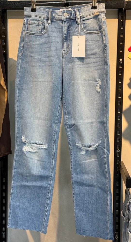jean cello straight rotos rodilla