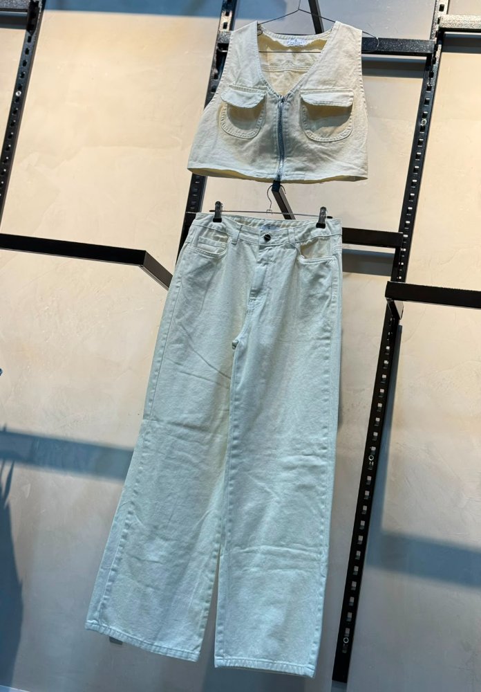 Conjunto chaleco cargo