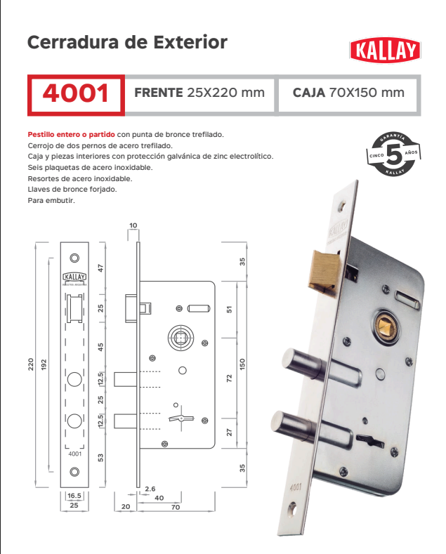 KALLAY 4001