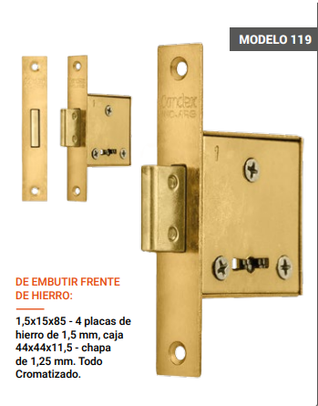 CANDEX 119 EMBUTIR