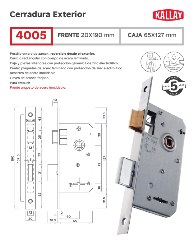 KALLAY 4005