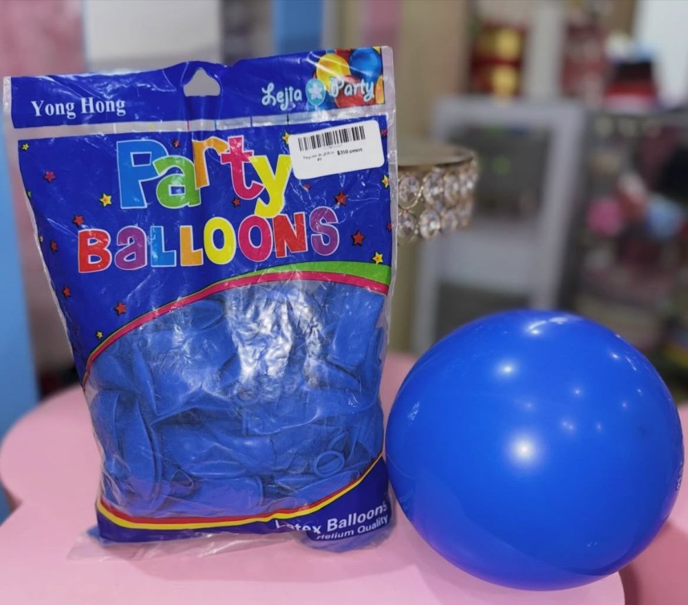 Paquete de globos #9, Azul Klein