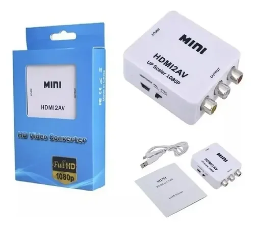 048 CONVERTIDOR HDMI PARA  RCA HDMI2AV