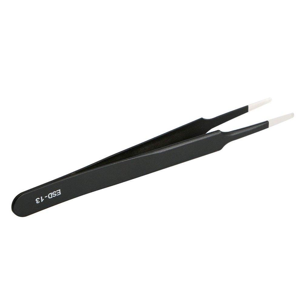 1767 ESD-13 PINZA NEGRA PROFESIONAL RECTA