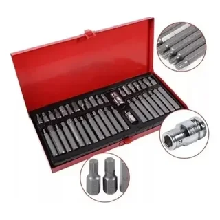 1065  JUEGO DE PUNTAS  TORX 54 PIEZAS