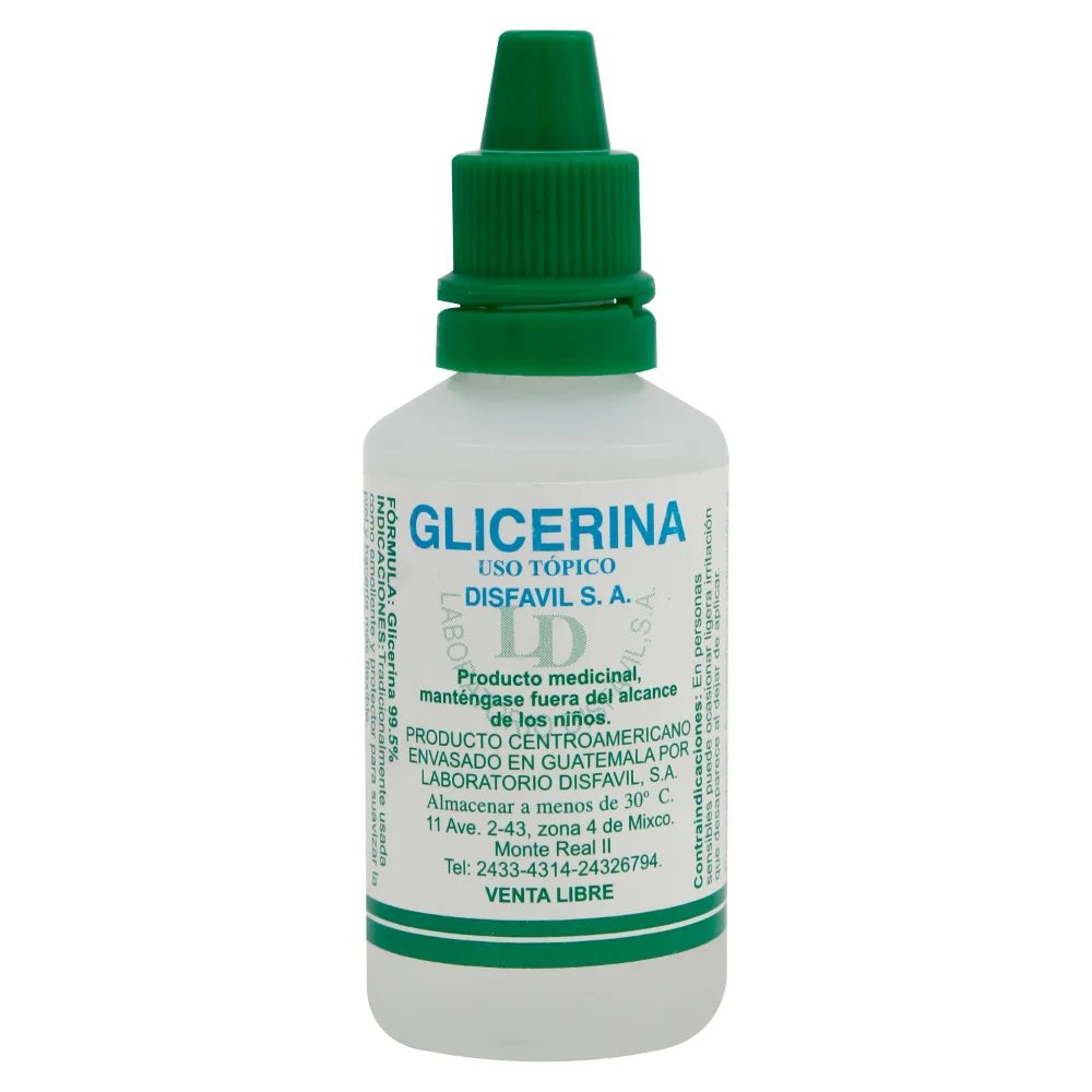 Glicerina 30ml Gotero (Disfavil)