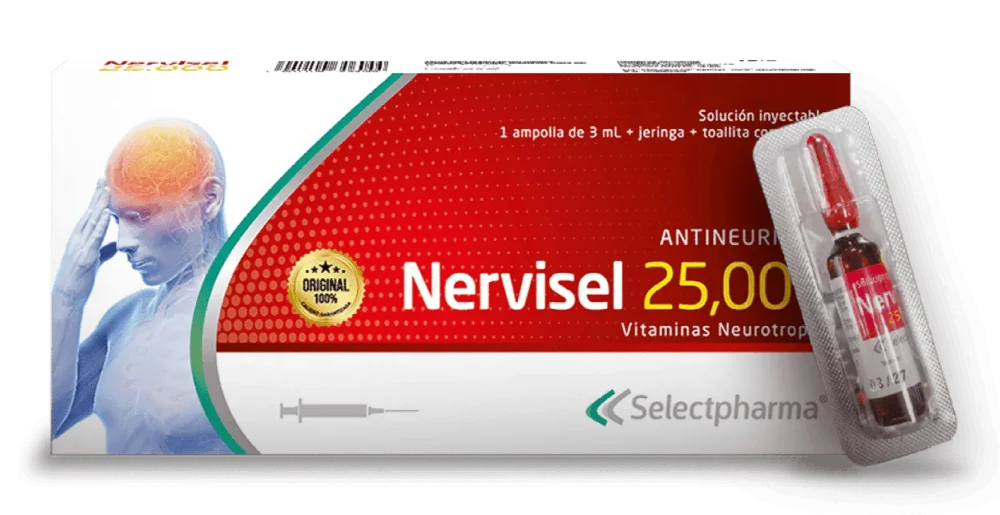 Nervisel 25,000 Kit Inyectable (Selectpharma)