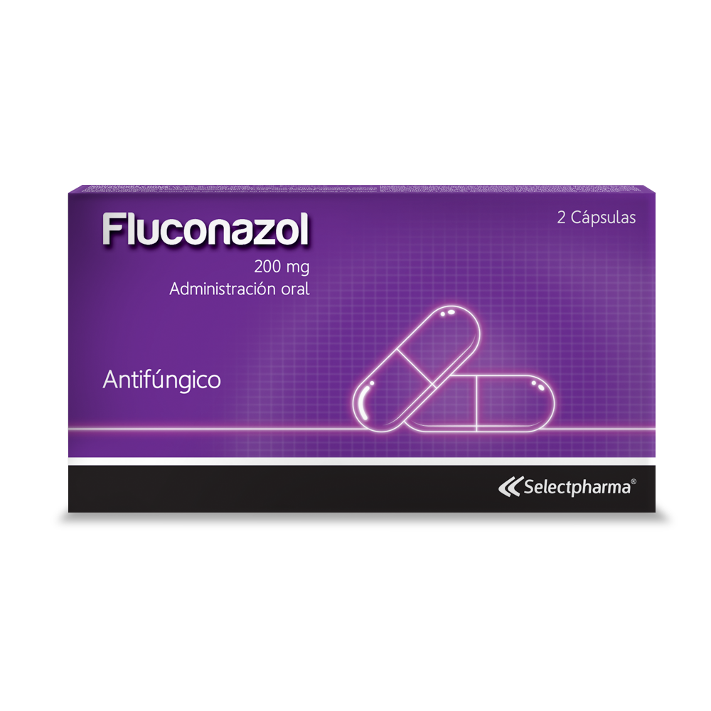 Fluconazol 200mg Caja de 2 Tabletas (Selectpharma)