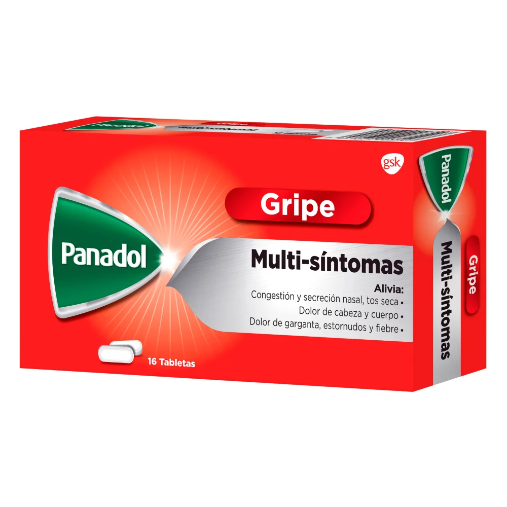 Panadol Multi-Síntomas Sobre 2 Tabletas