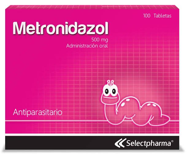Metronidazol 500mg Tableta Unidad (Selectpharma)