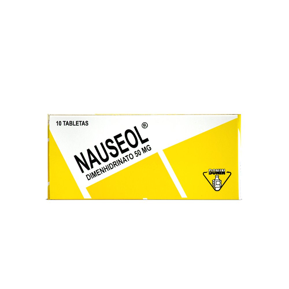 Nauseol 50mg Blister 10 Tabletas (Bonin)