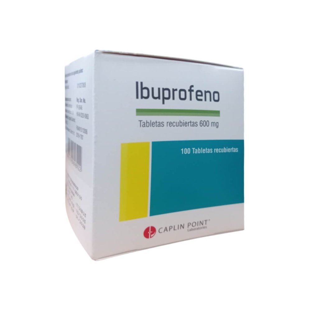 Ibuprofeno 600mg Blister 10 Tabletas (Caplin Point)