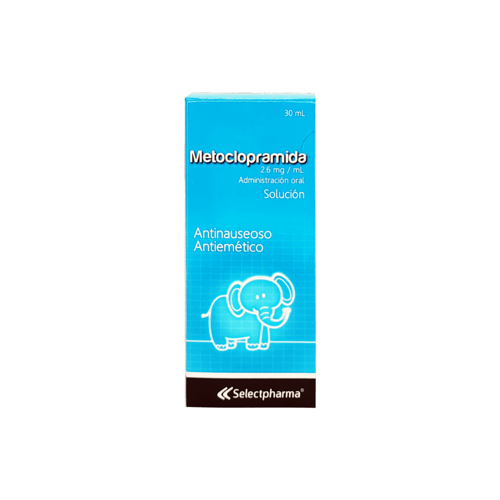 Metroclopramida 2.6 mg/ml Gotas 30ml (Selectpharma)