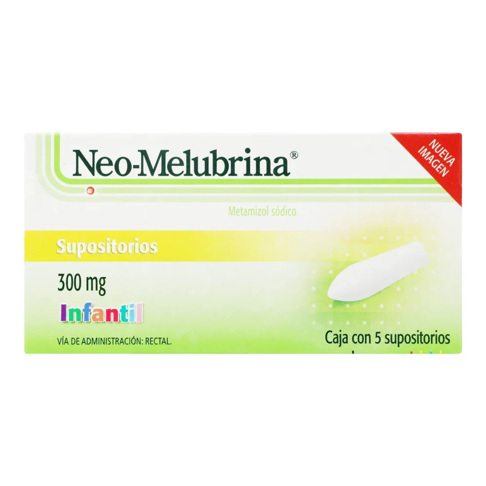 Neo-Melubrina 300mg Supositorio Unidad (Sanofi)