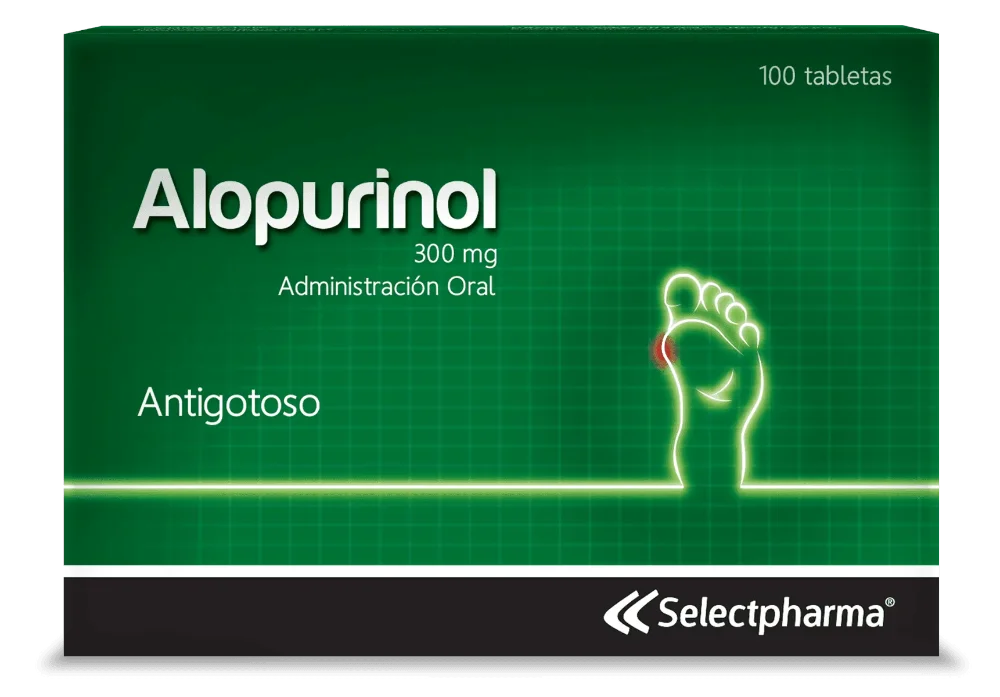 Alopurinol 300mg Tableta Unidad