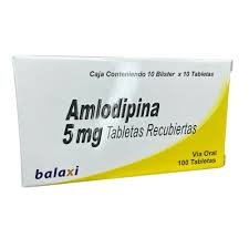 Amlodipina 5mg Blister