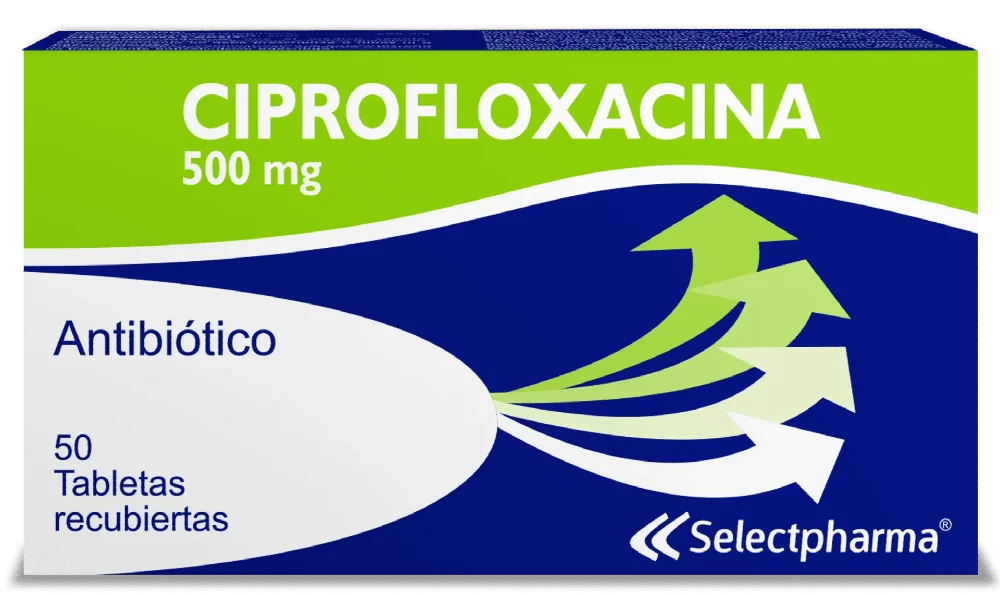 Ciprofloxacina 500mg Tableta Unidad (Selectpharma)