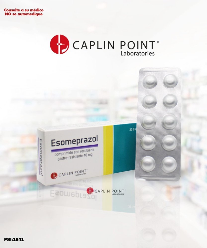 Esomeprazol 40mg Tableta Unidad (Caplin Point)