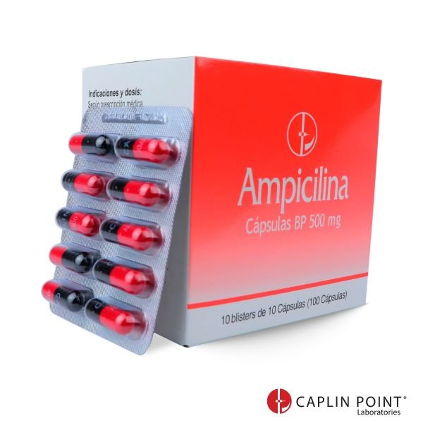 Ampicilina 500mg Blister
