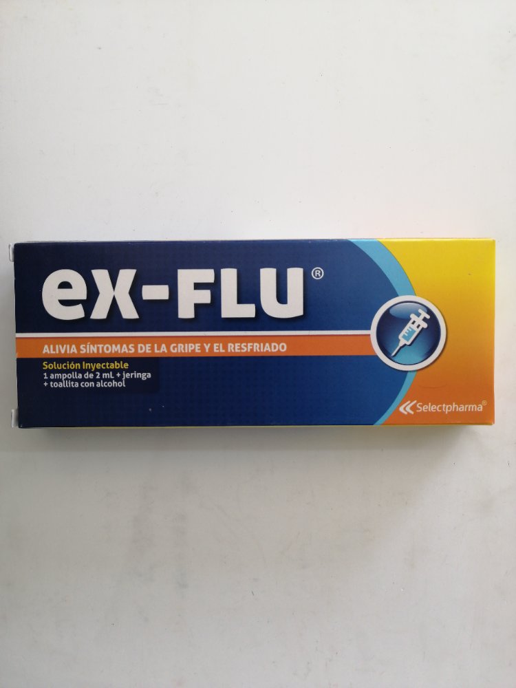 Ex-Flu Antigripal (Eucalipto mas Guayacolato) Kit Inyectable