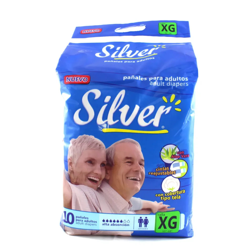 Pañal para Adulto Silver Talla "XG"